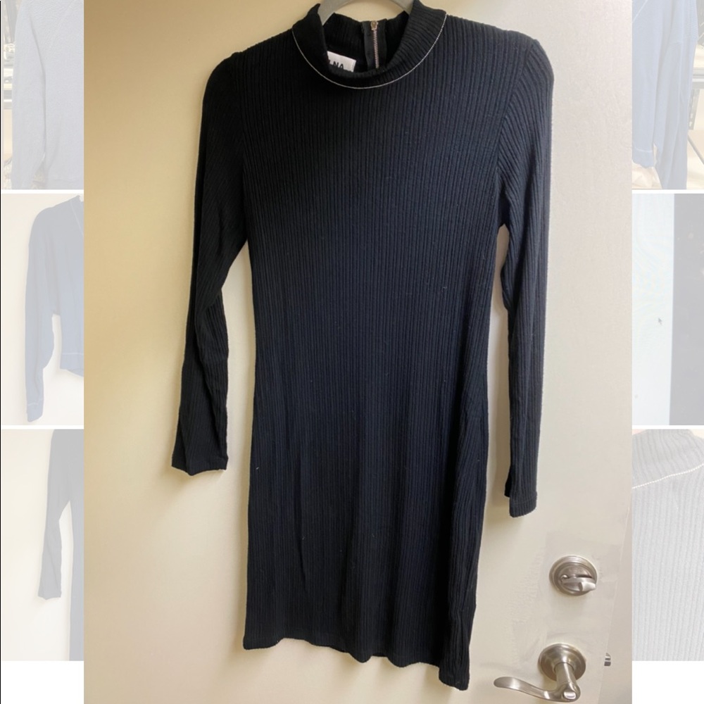 LNA ribbed dress
